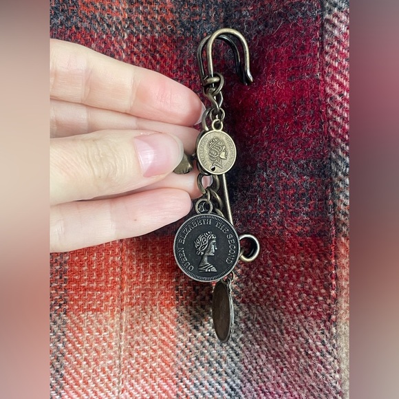 Terra Nostra 10 Wool Blend Plaid Skirt Red Tartan Dark Academia Mini - Picture 4 of 14